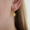 Oorbellen met zonhanger