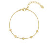 Armband met hartrij