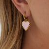 Hanger met roze hart