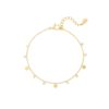 Subtiele armband met strass steentjes